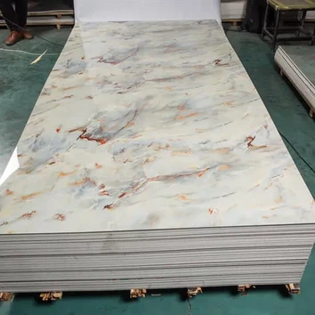 Sab hauv High Glossy UV PVC Marble Board