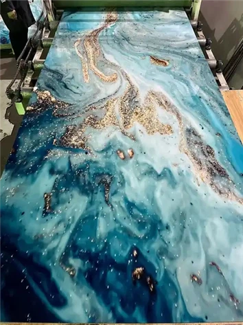 Waterproof UV Marble Board Hniav Phab Ntsa Panels