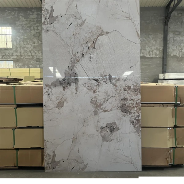 UV PVC Artificial Marble Sheet For Decoration